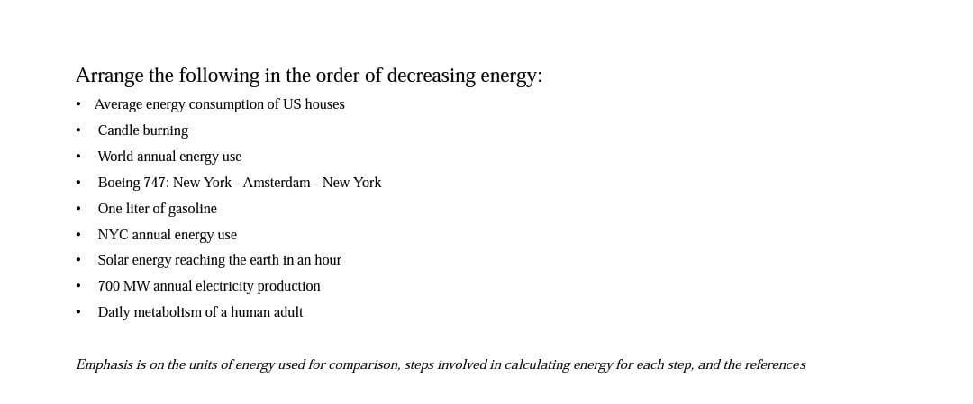 Solved Arrange the following in the order of decreasing | Chegg.com