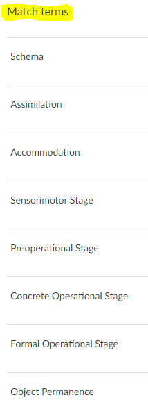 Schema assimilation online accommodation