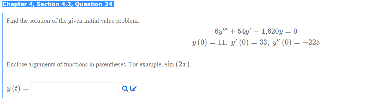 Solved Chapter 4, Section 4.2, Question 24 Find the solution | Chegg.com