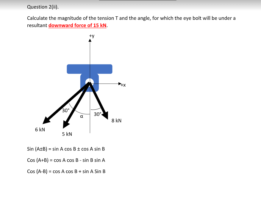 Solved Question 2 (ii). Calculate the magnitude of the | Chegg.com