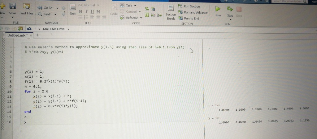 Solved how can i use this^ matlab program on the picture to | Chegg.com