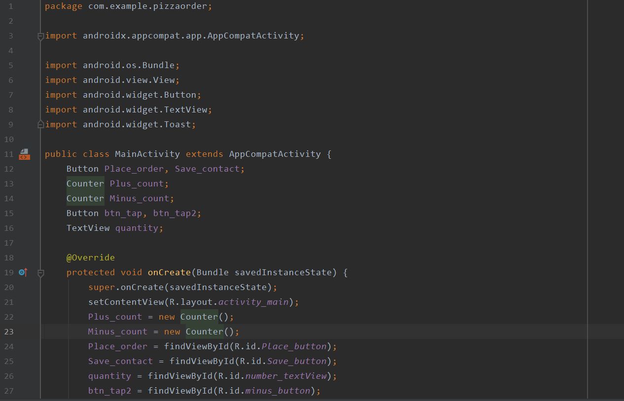 Solved I am creating an app using Android Studio. We have to | Chegg.com