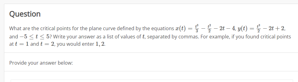 solved-what-are-the-critical-points-for-the-plane-curve-chegg