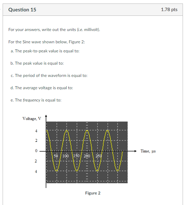 Solved Question 11 1.78 pts For the circuit shown below in | Chegg.com