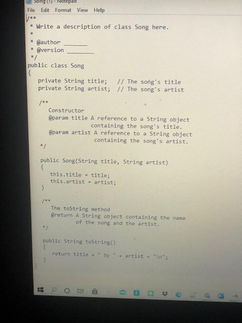 Solved File Edit Format View Help • This program creates a | Chegg.com