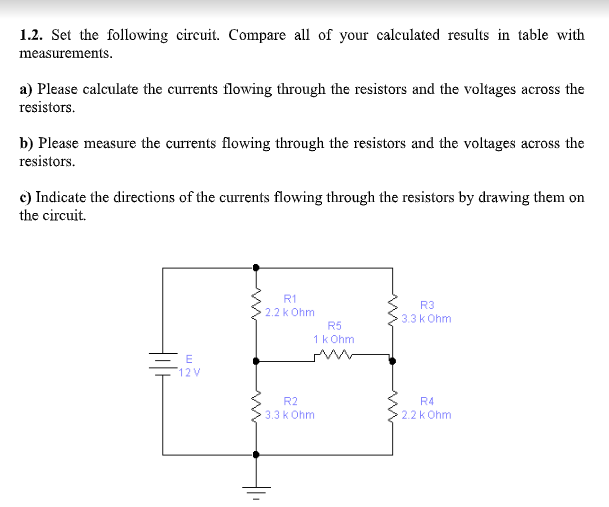 Solved Using the Electronics WorkBench (EWB) 5.12 simulation | Chegg.com