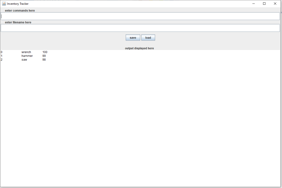 Solved Create a GUI interface to receive inputs & display | Chegg.com