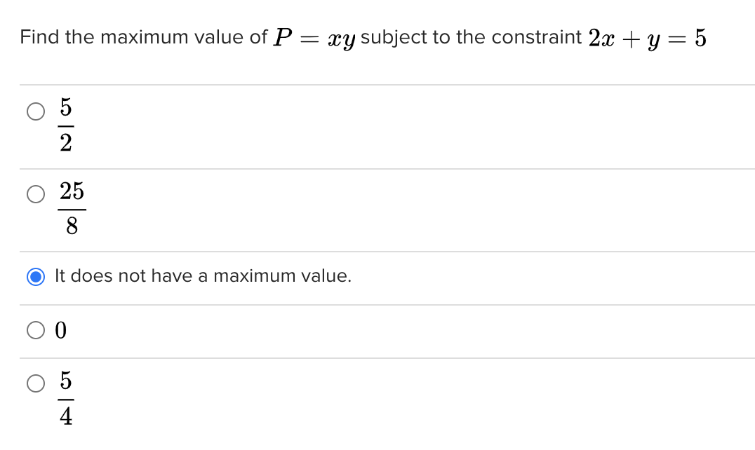 Solved Find The Maximum Value Of P Xy Subject To The Con Chegg Com