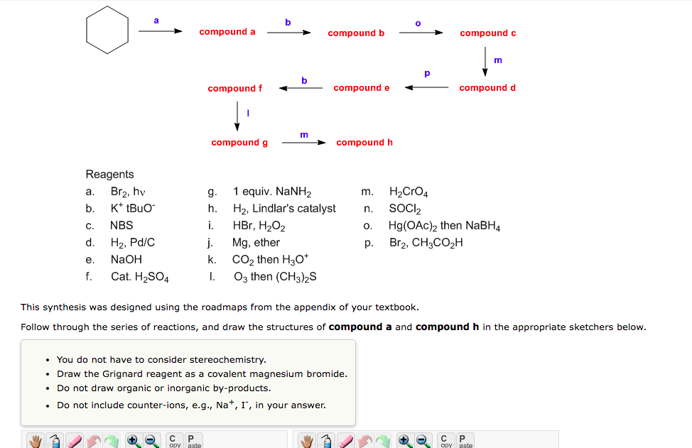 Solved а b o compound a compound b compound c - m р b | Chegg.com