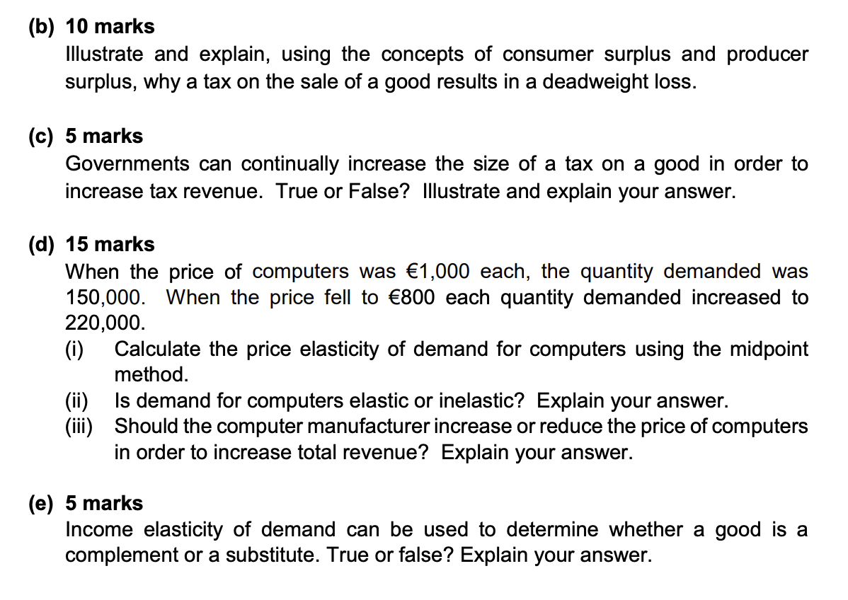 (b) 10 Marks Illustrate And Explain, Using The | Chegg.com