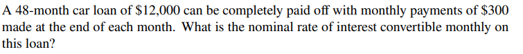 solved-a-48-month-car-loan-of-12-000-can-be-completely-paid-chegg