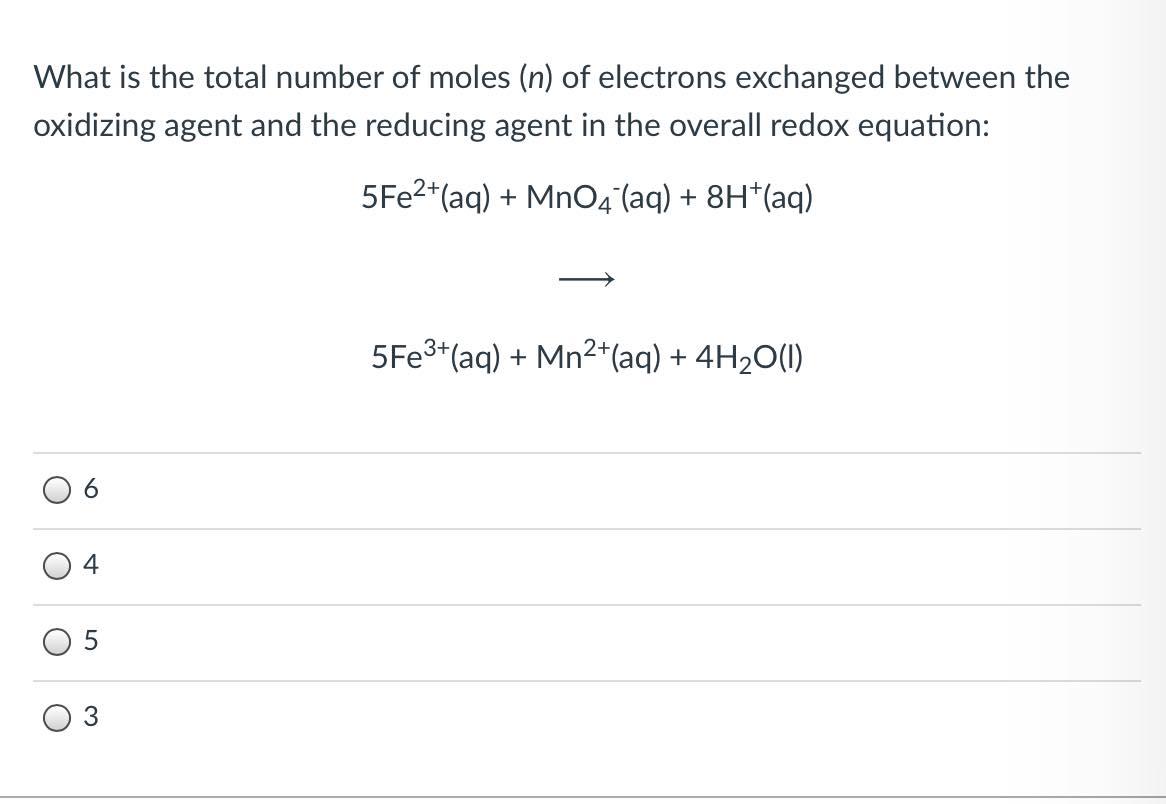 Solved Given the following standard electrode potentials,