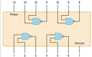 Solved Given the integrated circuit below: if pin 11 was | Chegg.com