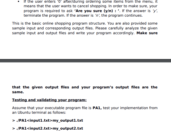 Solved please write this program in c language and do not | Chegg.com