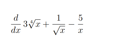 Solved 5 d 1 34x+ dx va α х d 7.x5 + 2x2 – 3 dx x2 | Chegg.com