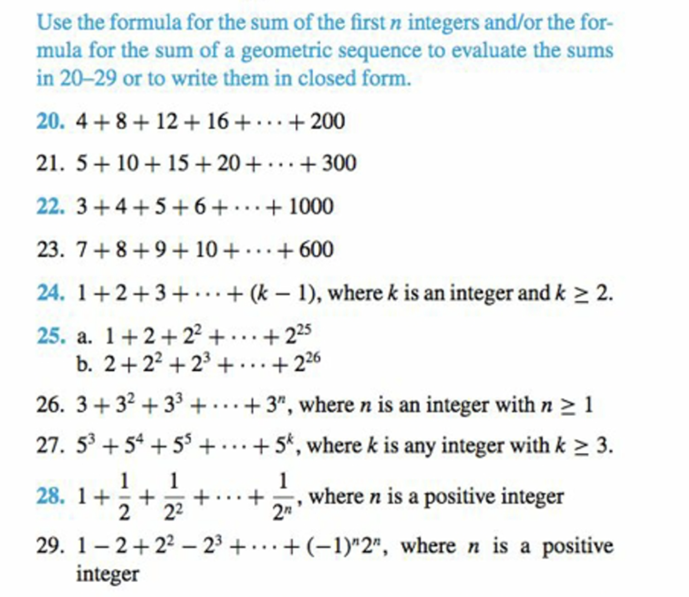 Solved Number 29 please! | Chegg.com