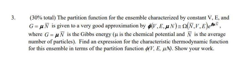 Solved This Question Is From A Chemical Thermodynamics Co Chegg Com