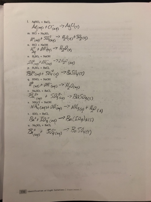 Solved Section: Name: Identification Equations For | Chegg.com