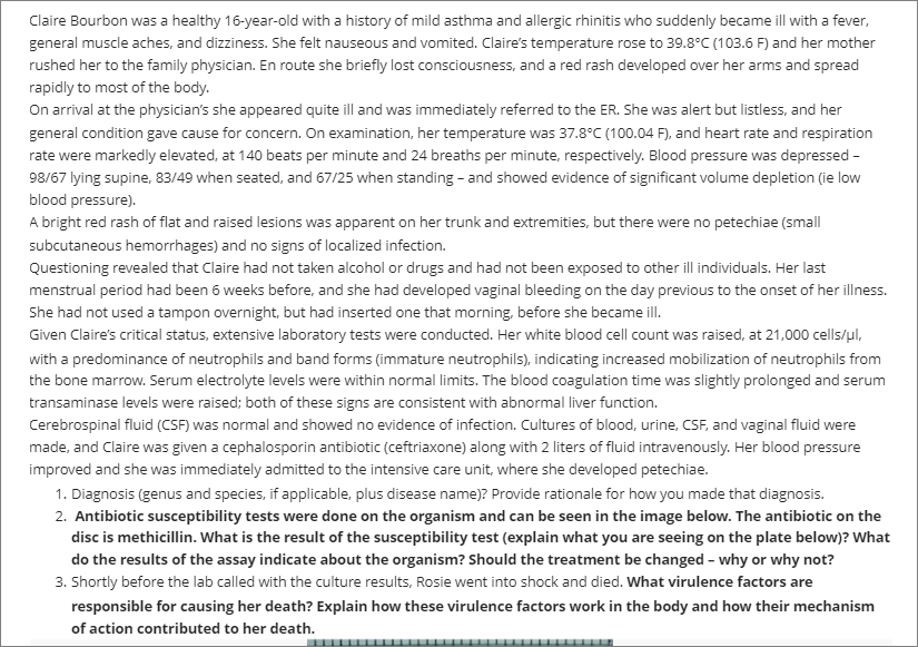 Solved In December 2009, a 45-year-old female presented to | Chegg.com
