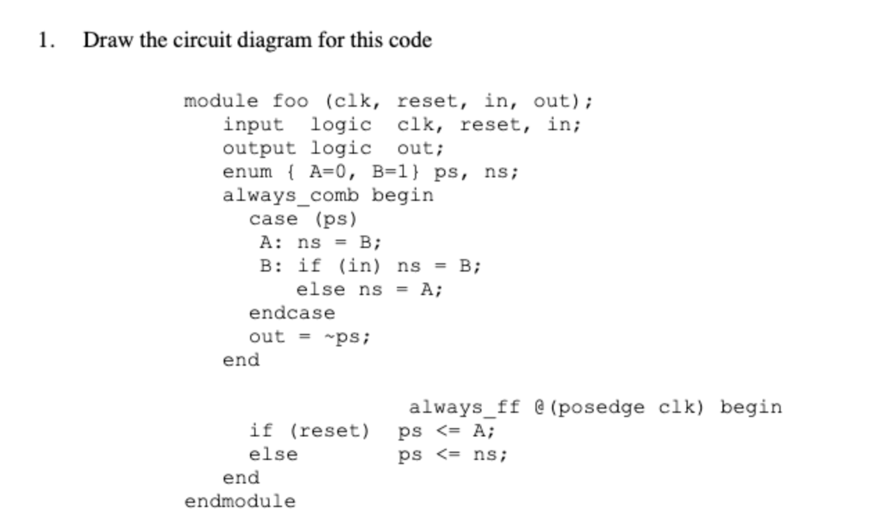 Draw the circuit diagram for this code