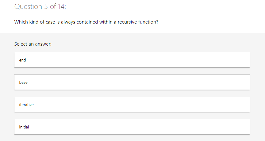 Solved Question 1 of 14 : What is a benefit of using the | Chegg.com