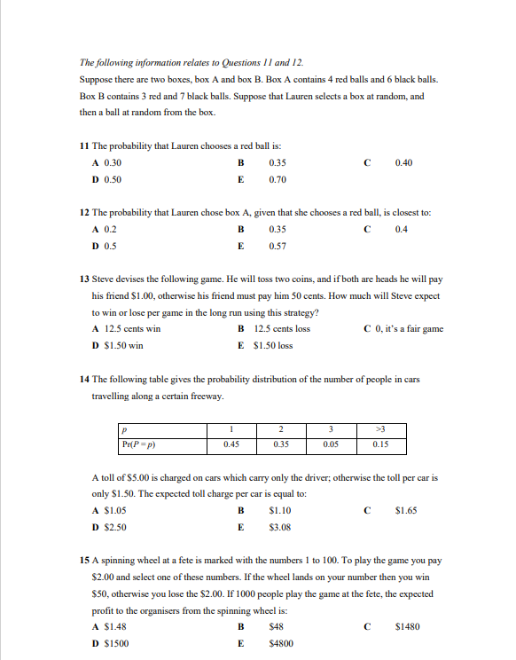 Solved 1 Consider the following table: 2 3 4 x Pr(xx) 0 k/2 | Chegg.com