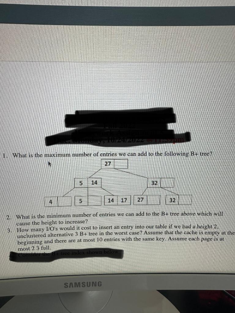 Solved What is the maximum number of entries we can add to | Chegg.com