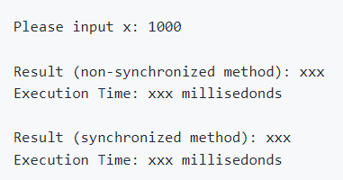 Solved Then write a Java program to start TWO (2) threads | Chegg.com