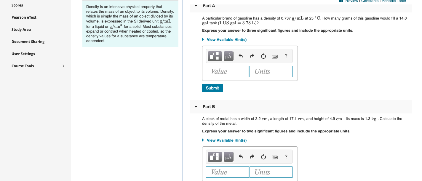Solved Reviewi Constants I Periodic Table Scores Part A | Chegg.com