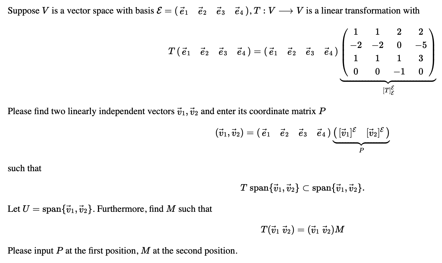 Solved .) Let V be a vector space and let dim(V) = n. a) | Chegg.com