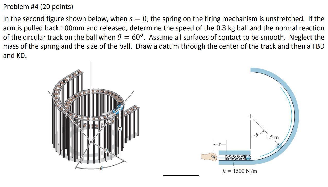 Solved Problem #4 (20 points) In the second figure shown | Chegg.com