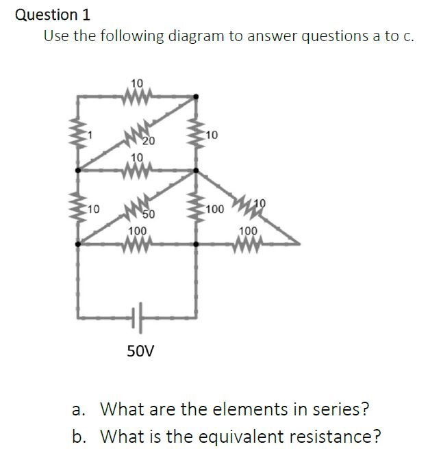 Solved Question 1 Use the following diagram to answer | Chegg.com