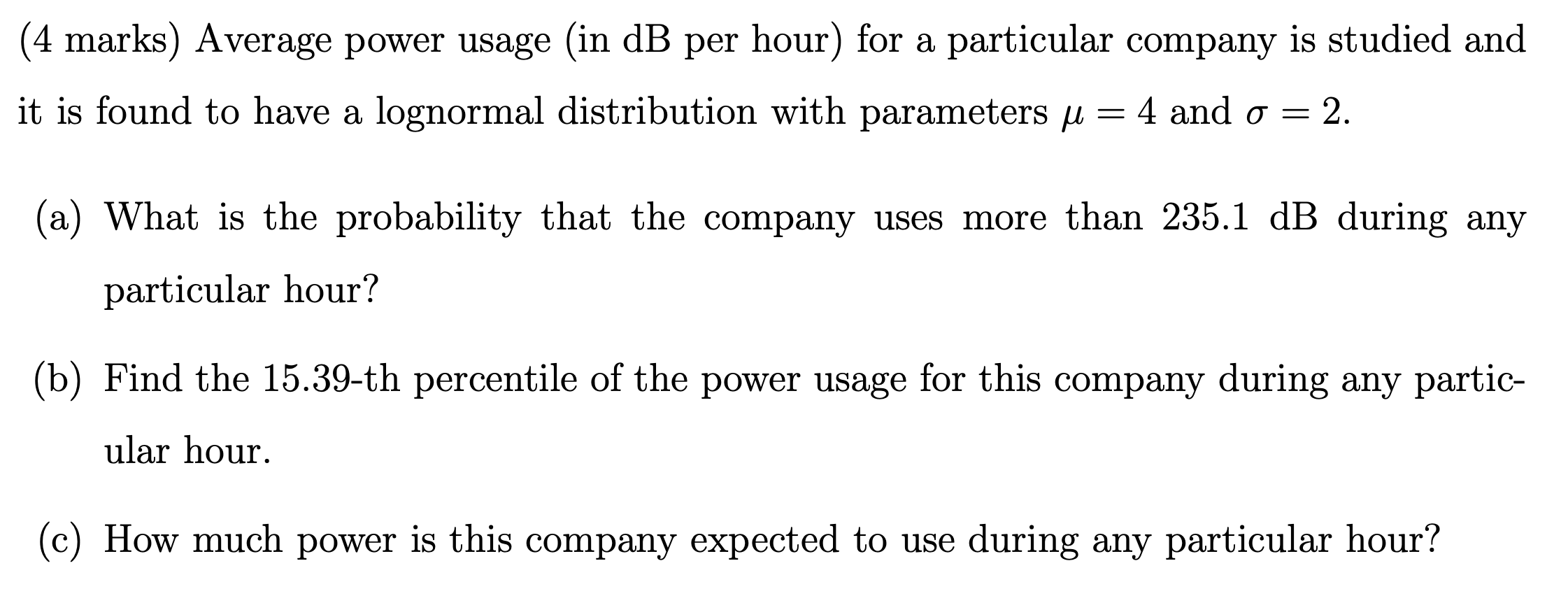 solved-4-marks-average-power-usage-in-db-per-hour-for-a-chegg