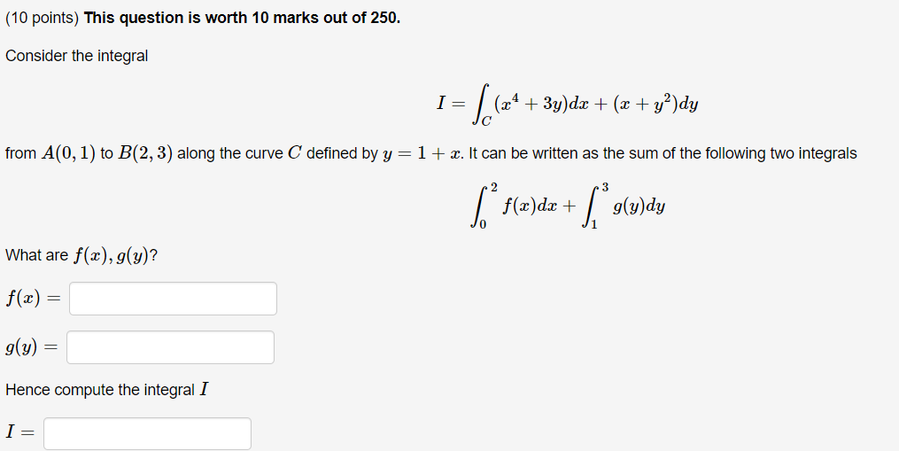 Solved (10 points) This question is worth 10 marks out of | Chegg.com
