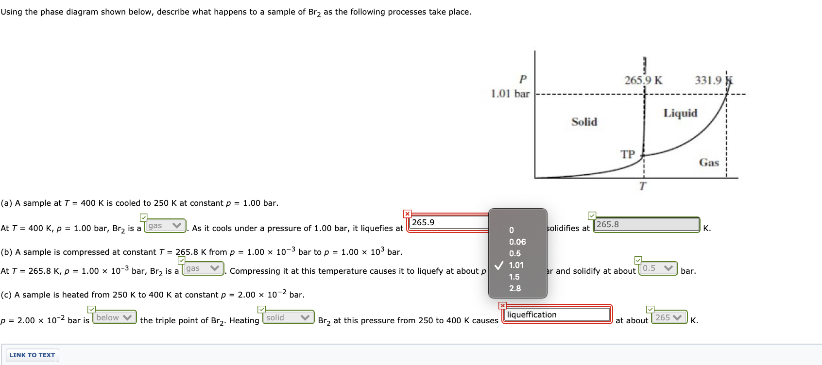 Solved Using The Phase Diagram Shown Below, Describe What | Chegg.com