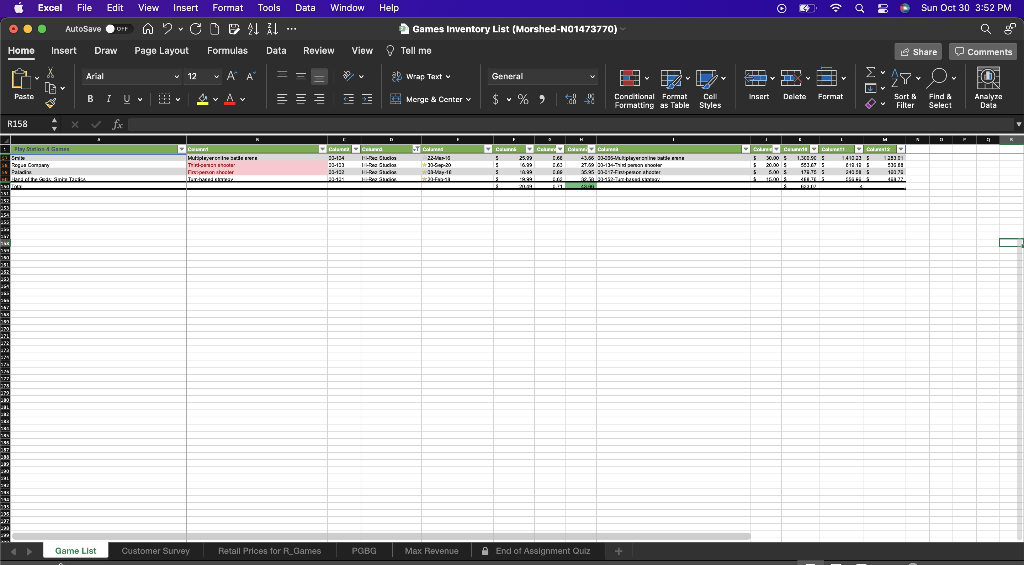 Formula to check if table is filtered - Excel and Access, LLC