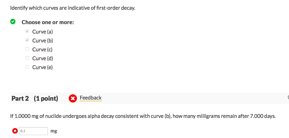 Solved 07 Question (2points) Given curves (a)-(e), answer | Chegg.com