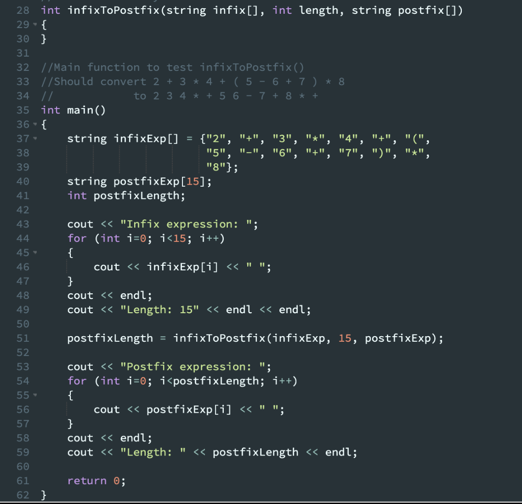 Solved Download the starter code and implement the | Chegg.com