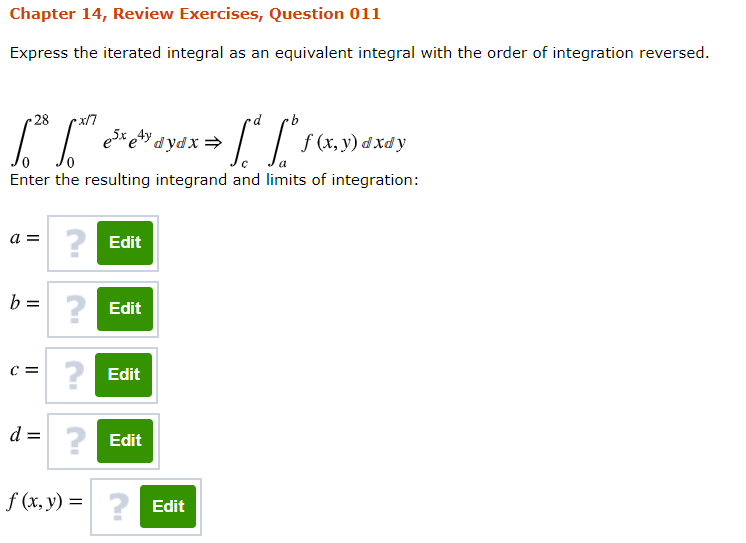 Solved Chapter 14, Review Exercises, Question 011 Express | Chegg.com