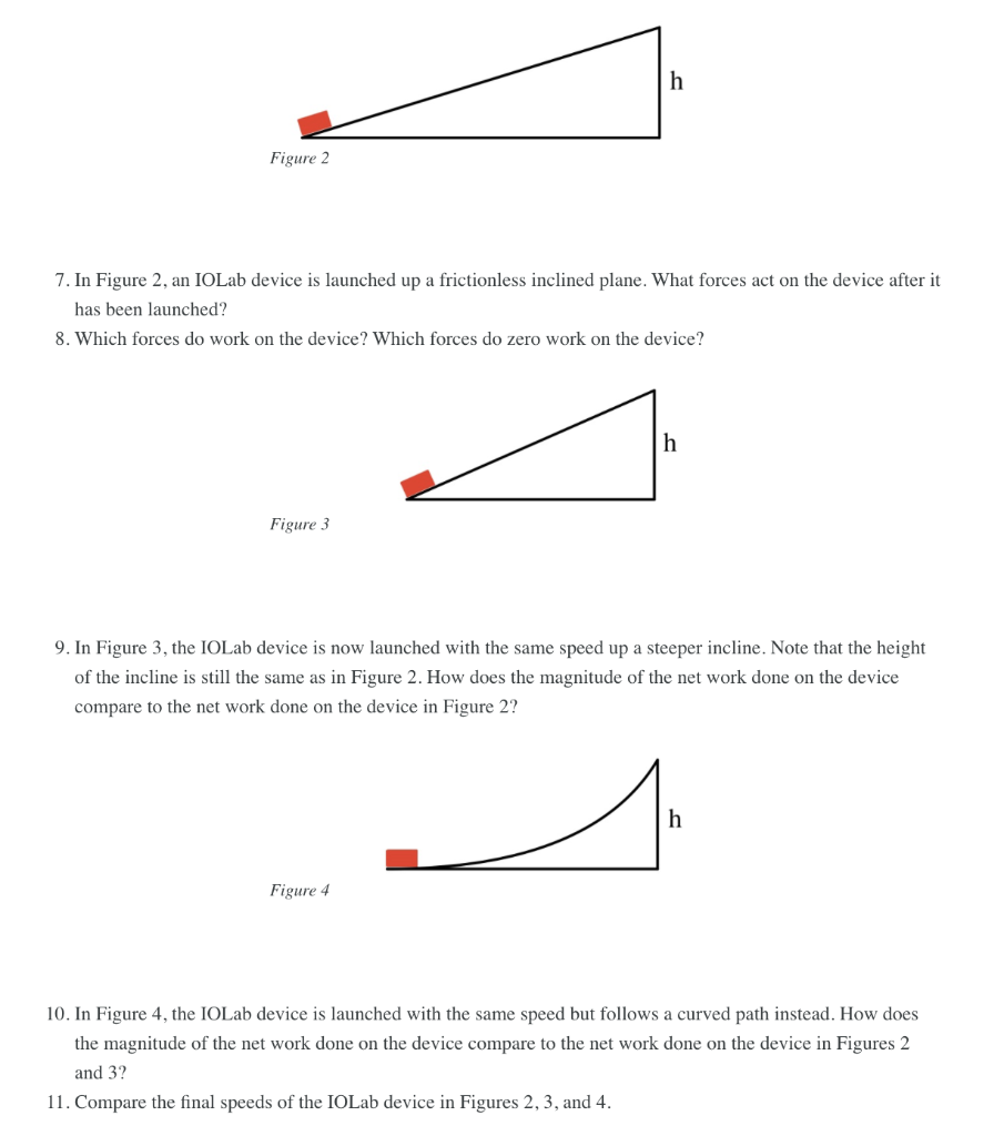 Solved h Figure 2 7. In Figure 2, an IOLab device is | Chegg.com