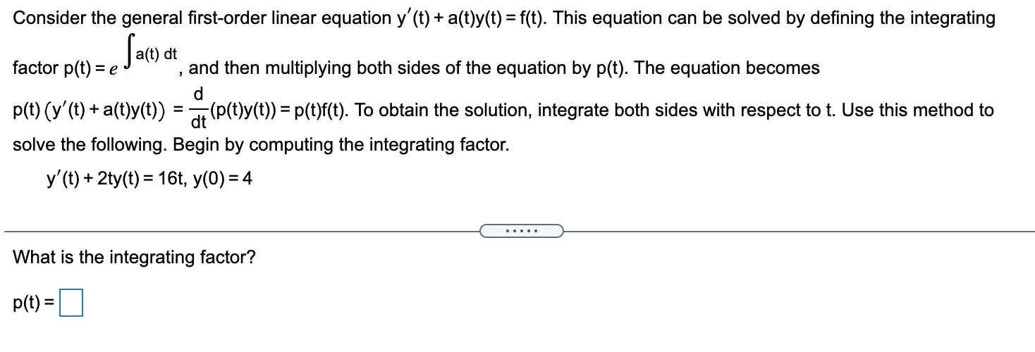 Solved PART A AND B Part A - What Is The Integrating | Chegg.com