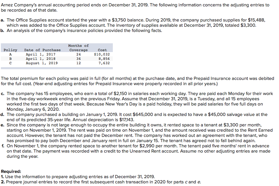 solved-arnez-company-s-annual-accounting-period-ends-on-chegg