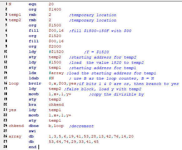 Use Assembly and Code below Show steps to | Chegg.com
