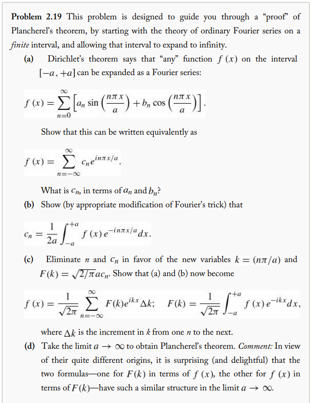 Solved Problem 2.19 This Problem Is Designed To Guide You | Chegg.com