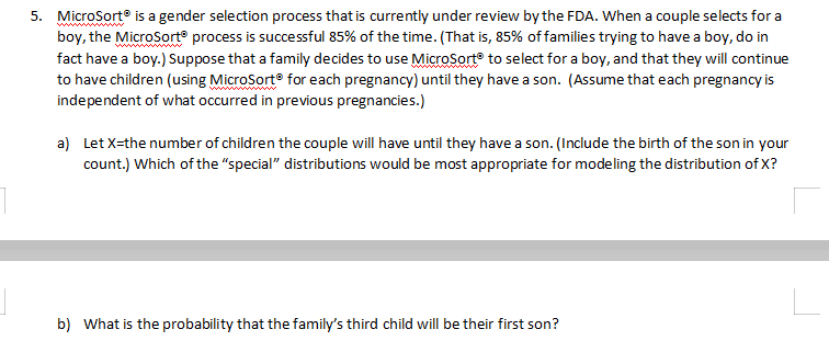 Solved MicroSort isa gender selection process that is | Chegg.com