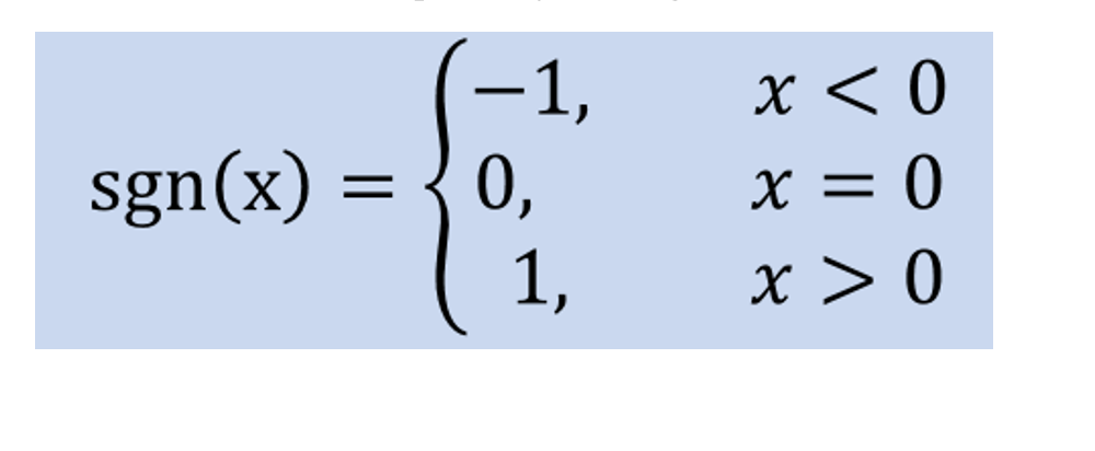 Solved 3. Please implement the sign function with the | Chegg.com