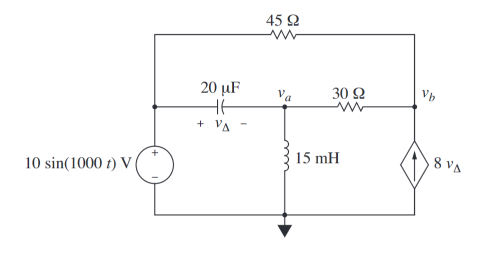 Solved 2. The following questions pertain to the circuit | Chegg.com