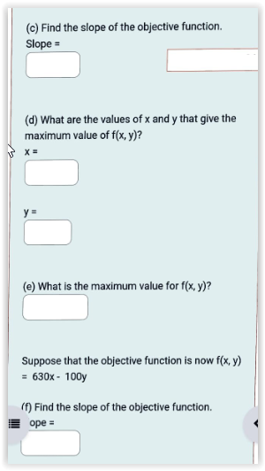 Solved Use the linear programming diagram below to answer | Chegg.com