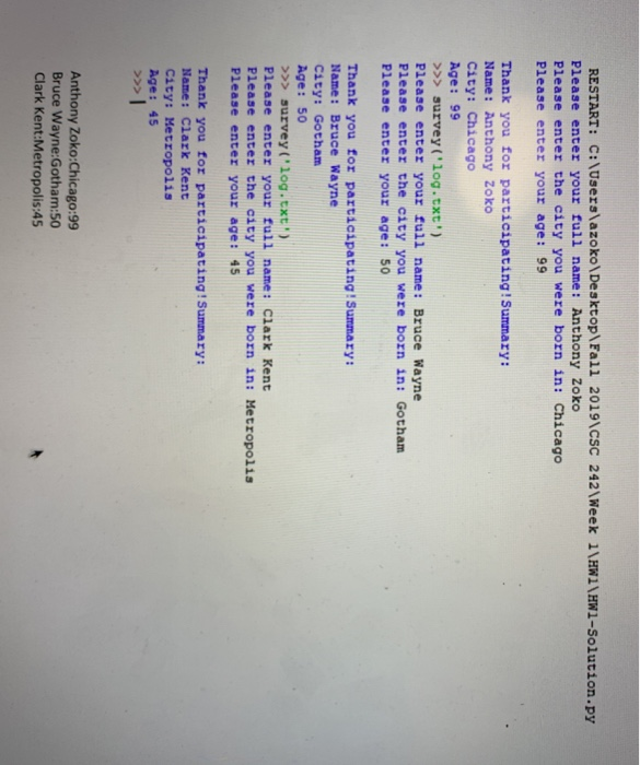 Solved Question 6(25 points): Write a function named | Chegg.com