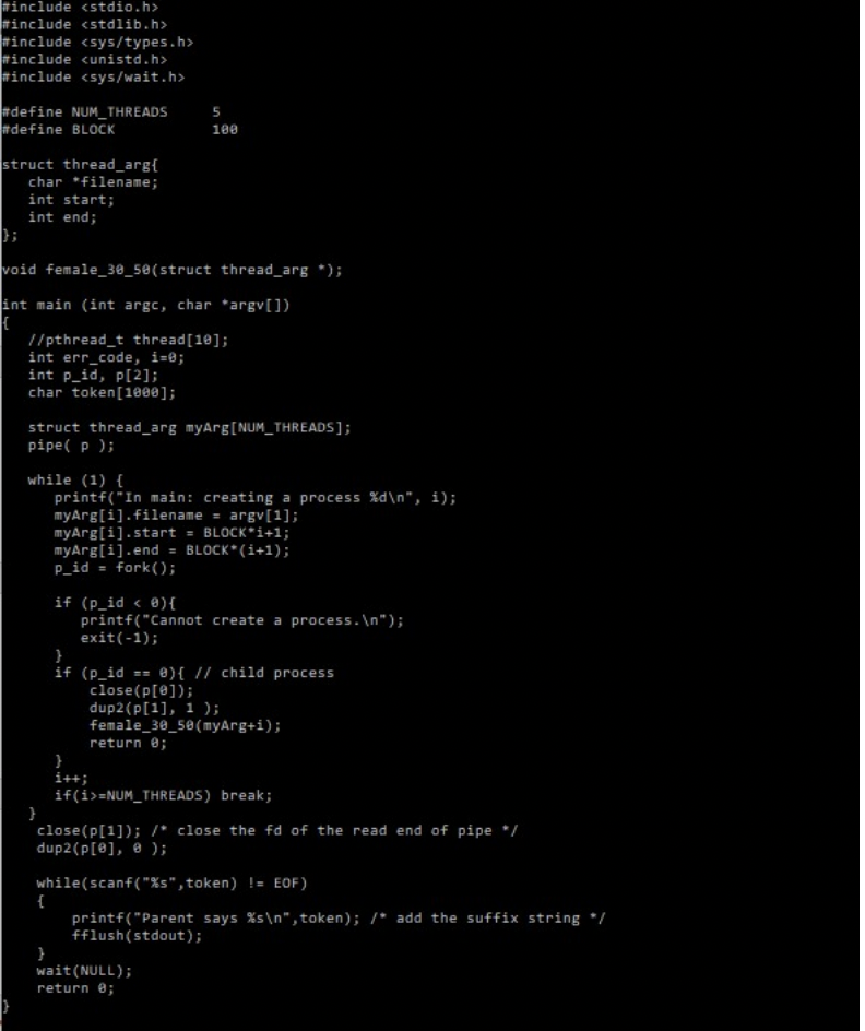 Solved Using the source code below increase the number of | Chegg.com